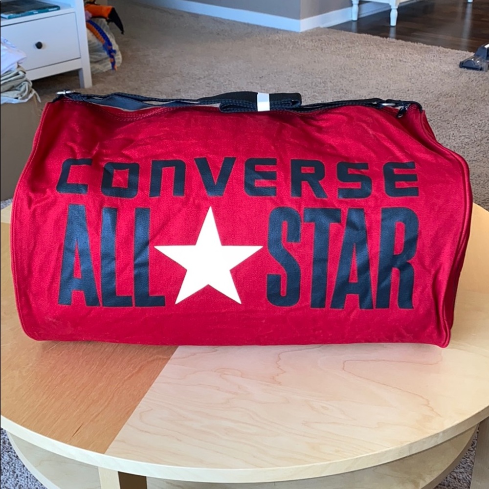 Converse All Star canvas barrel bag